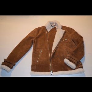 Asos suede aviator jacket